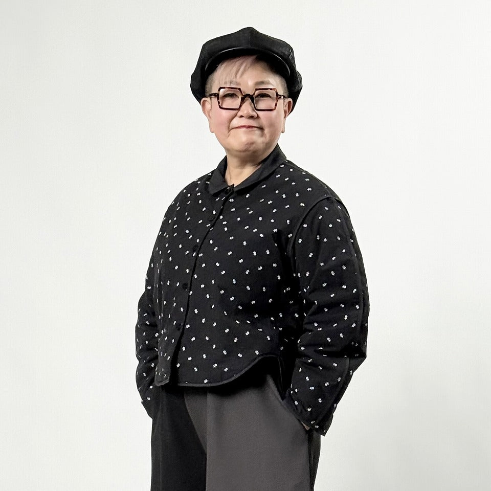 小花柄プリント キルティング シャツジャケットBPW-25510 [Bell Pony]