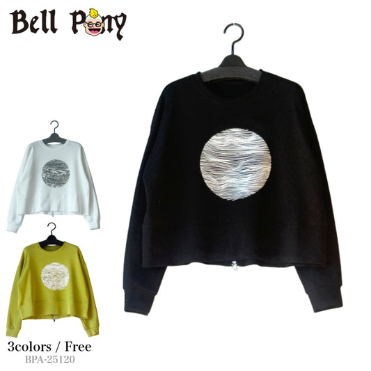 アートプリント プルオーバー 長袖 BPA-25120 [Bell Pony]