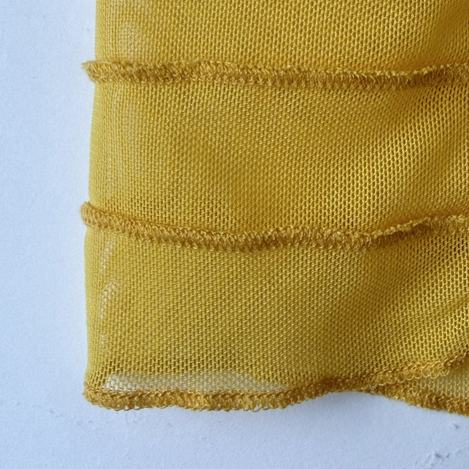 チュールメローデザイン ハイネック シアーインナー BPS-26217 [Bell Pony]