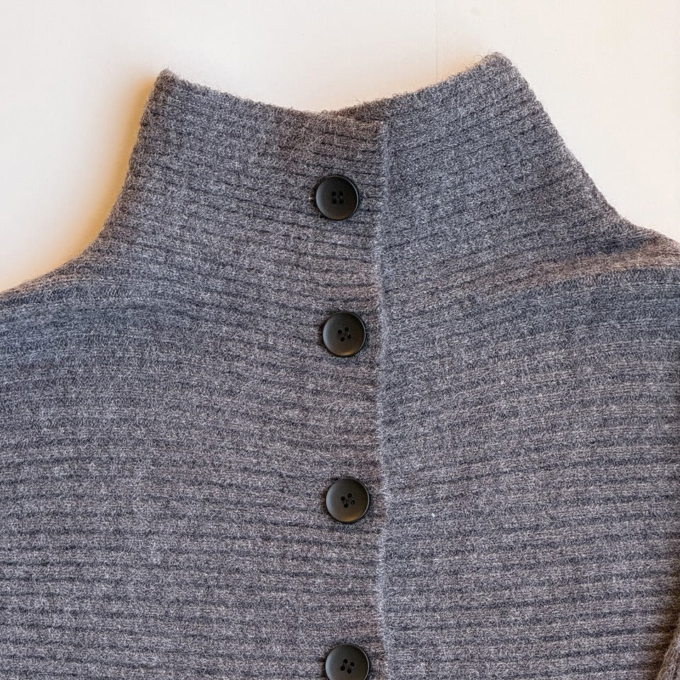 リブ編みニットカーディガン BPW-25651 [Bell Pony]