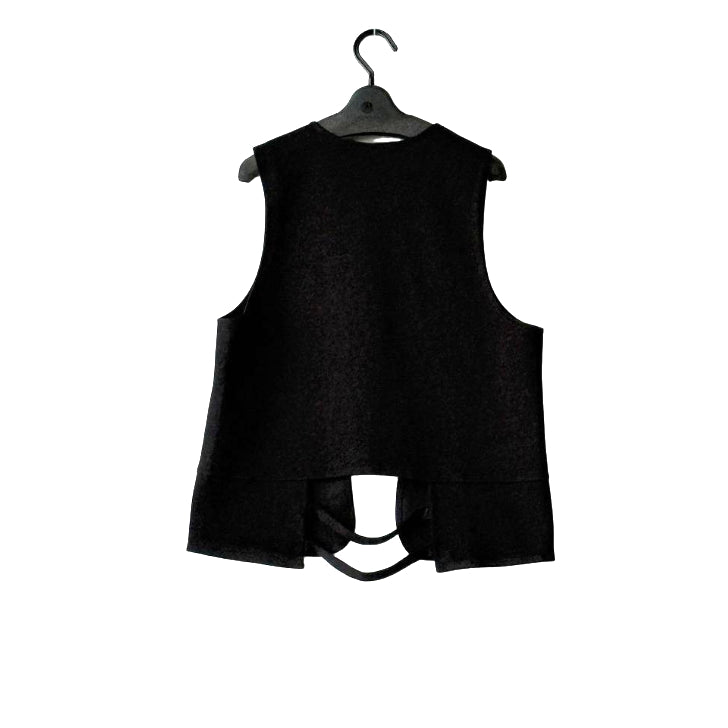 デザインベスト＋長袖シャツ 2点セット BPW-25549 [Bell Pony]