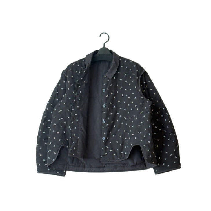 小花柄プリント キルティング シャツジャケットBPW-25510 [Bell Pony]