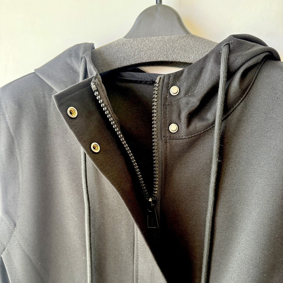 ジップデザイン フード付き ベスト BPS-26145 [Bell Pony]