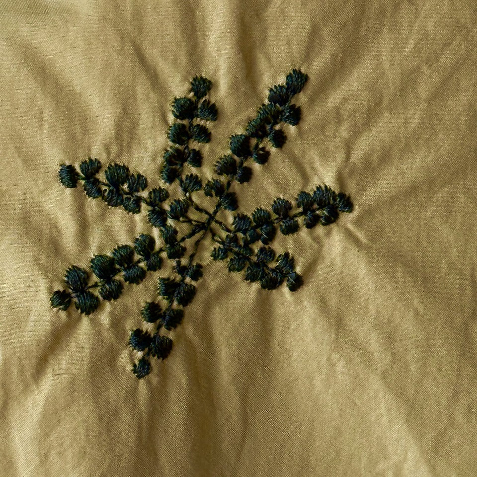 刺繍ボタニカルキルティングジャケット BPW-25648 [Bell Pony]