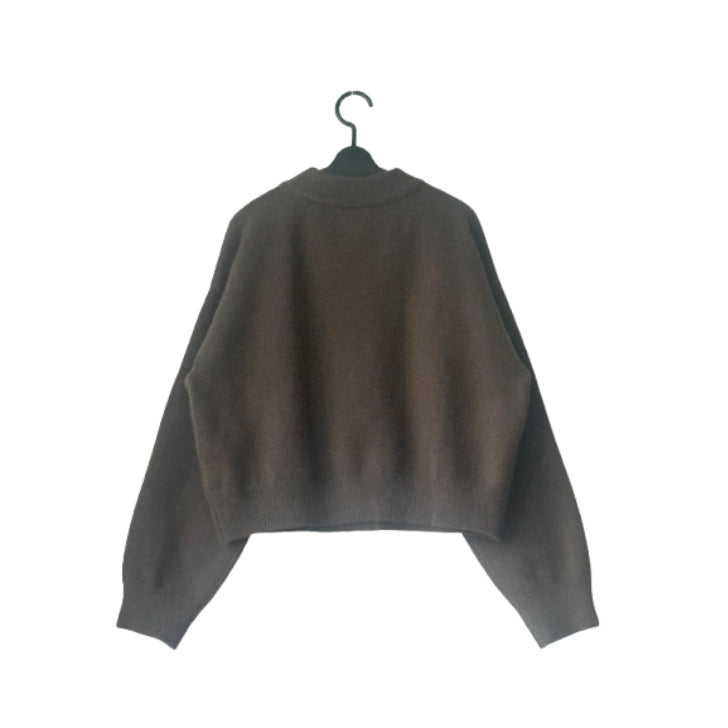 水玉柄 ニットセーター BPW-25501 [Bell Pony]