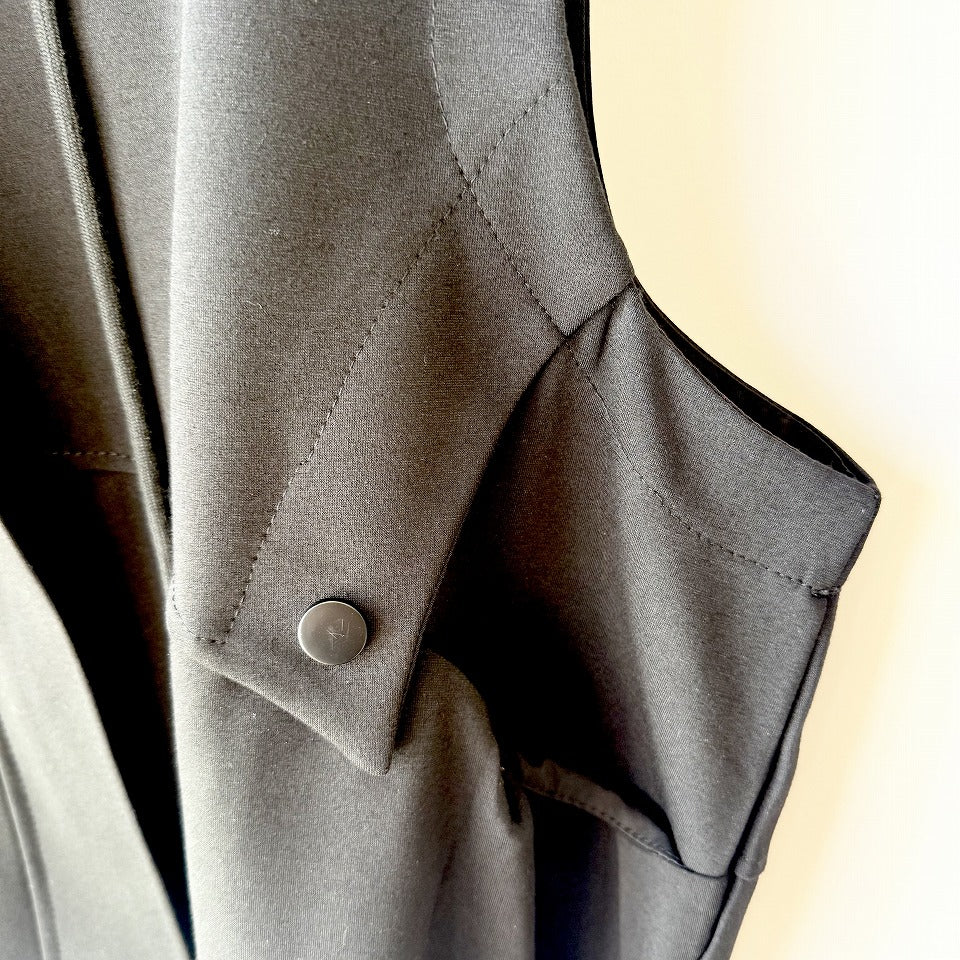 ジップデザイン フード付き ベスト BPS-26145 [Bell Pony]