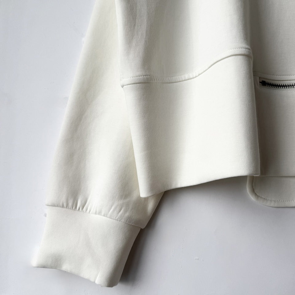 ジップ切り替えデザイン プルオーバー BPS-26092  [Bell Pony]