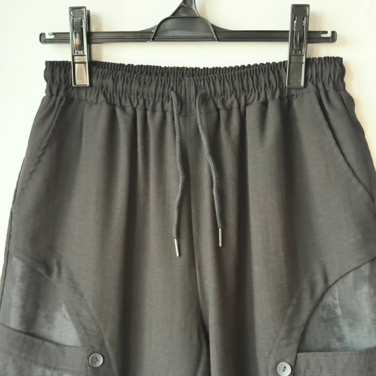 アーチ切り替え ワイドパンツ BPA-25280 [Bell Pony]