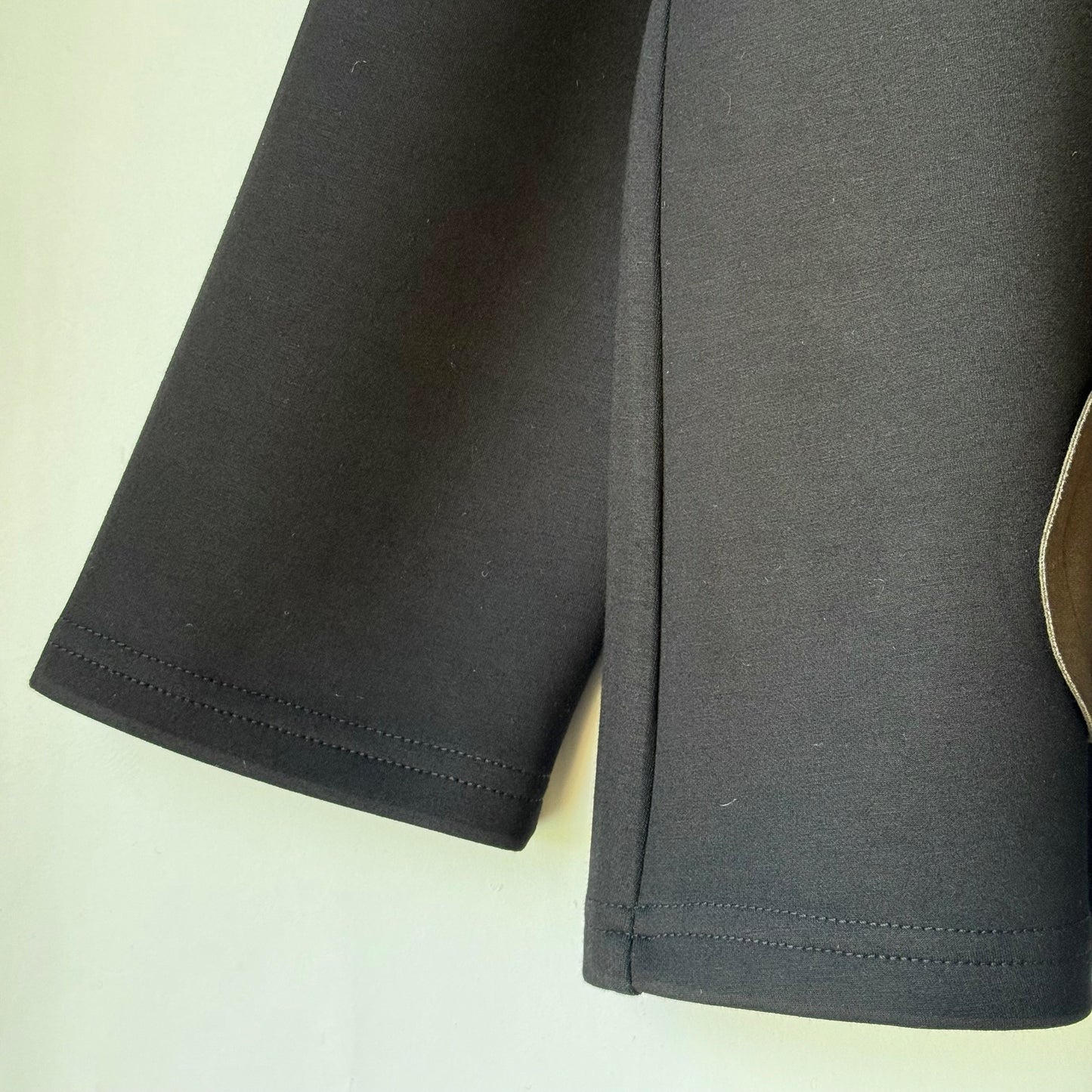 アシンメトリー切替 ドットアップリケ ロングTシャツ BPW-25528 [Bell Pony]