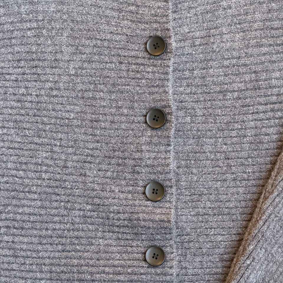 リブ編みニットカーディガン BPW-25651 [Bell Pony]