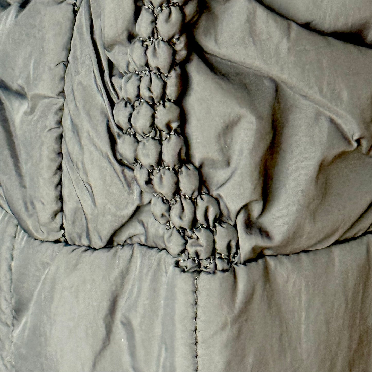 ケーブル風ステッチ キルティングロングスカート BPW-25670 [Bell Pony]