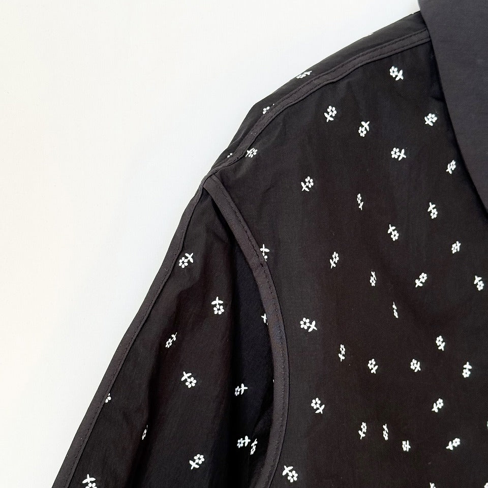 小花柄プリント キルティング シャツジャケットBPW-25510 [Bell Pony]