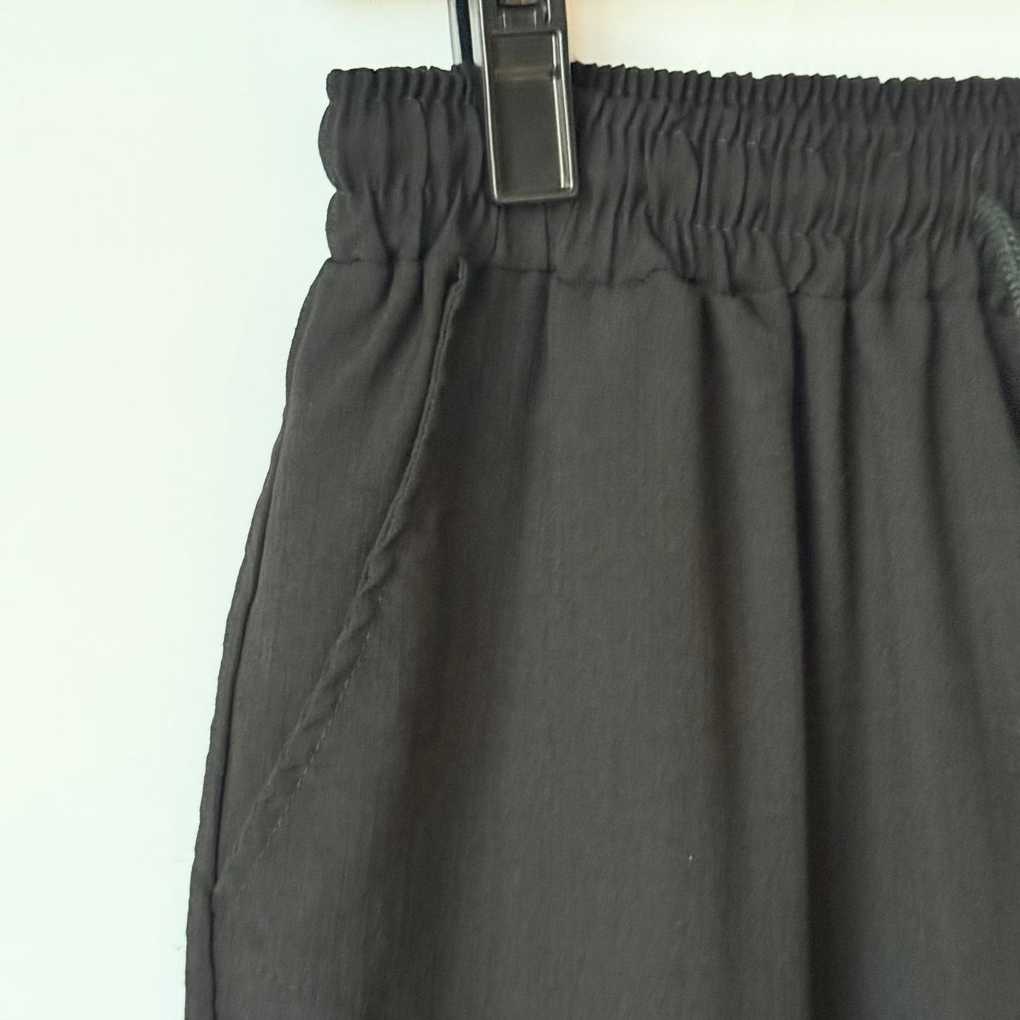 《セットアップ》アーチ切り替え ロングTシャツ ワイドパンツ 上下セット BPA-25278+BPA-25280(2点セット)  [Bell Pony]