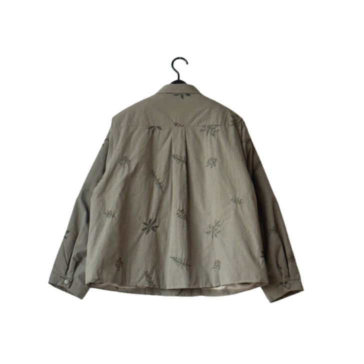 刺繍ボタニカルキルティングジャケット BPW-25648 [Bell Pony]