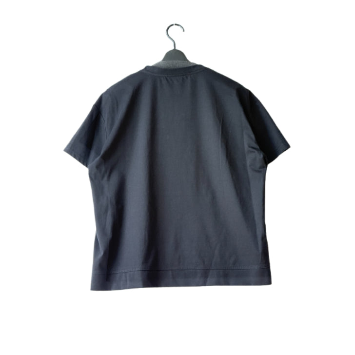 フラワーステッチ アシンメトリー Tシャツ BPS-26676 [Bell Pony]