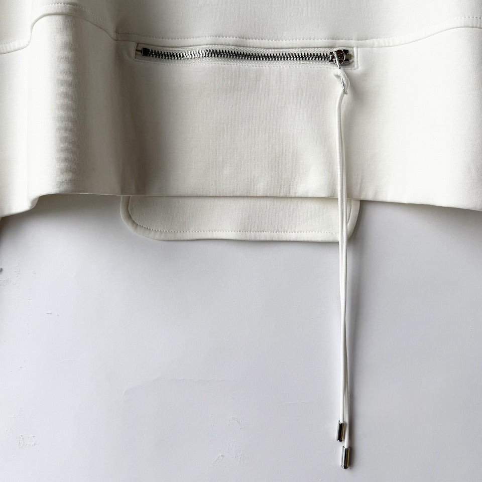 ジップ切り替えデザイン プルオーバー BPS-26092  [Bell Pony]