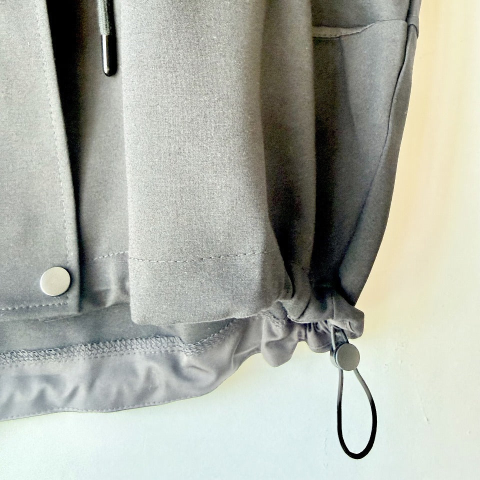 ジップデザイン フード付き ベスト BPS-26145 [Bell Pony]