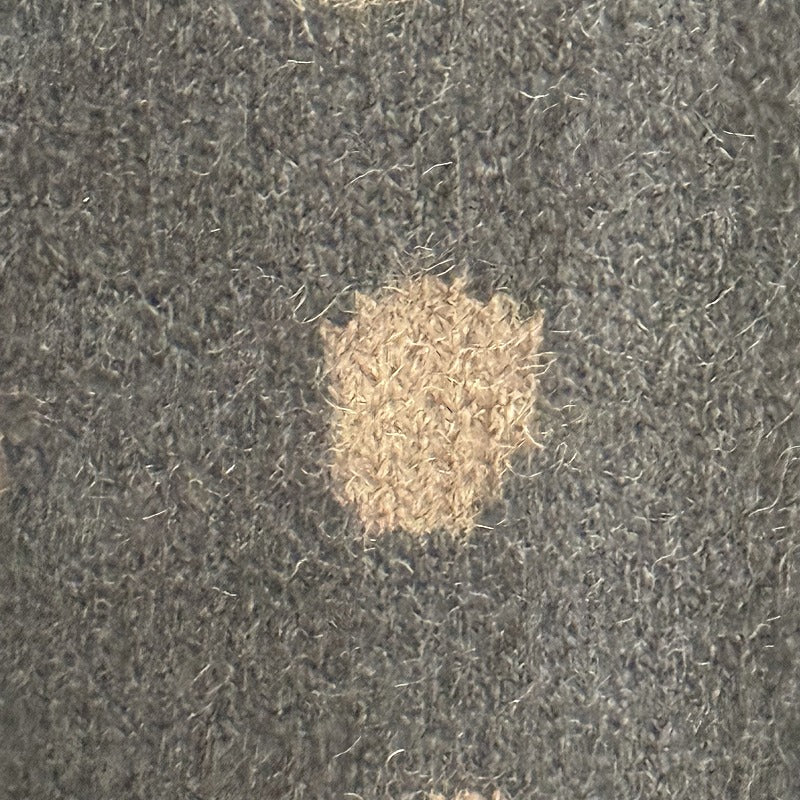 水玉柄 ニットセーター BPW-25501 [Bell Pony]