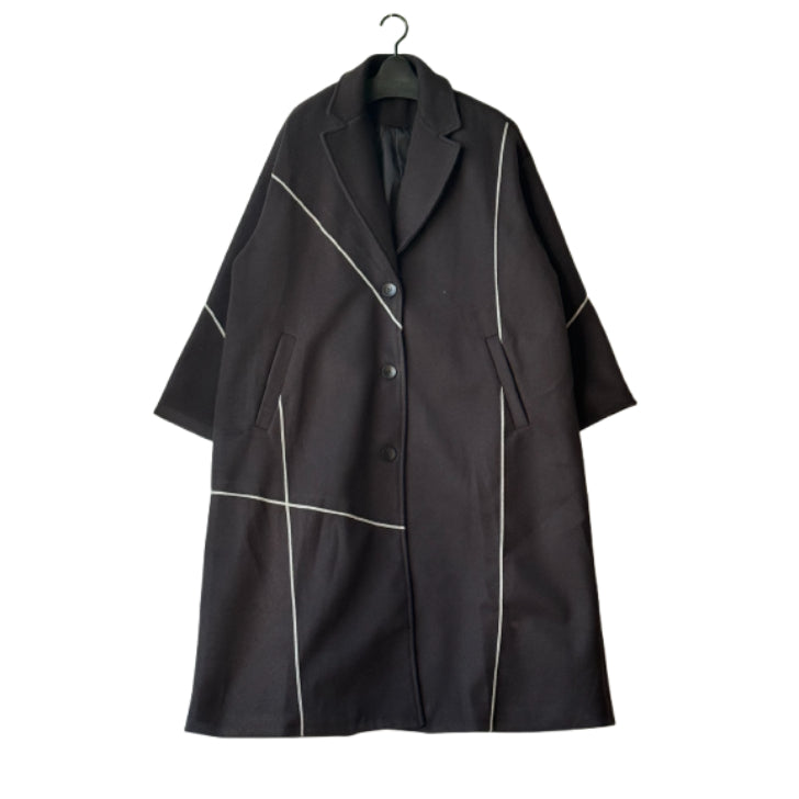 パイピングデザイン チェスターコート BPW-25669 [Bell Pony]