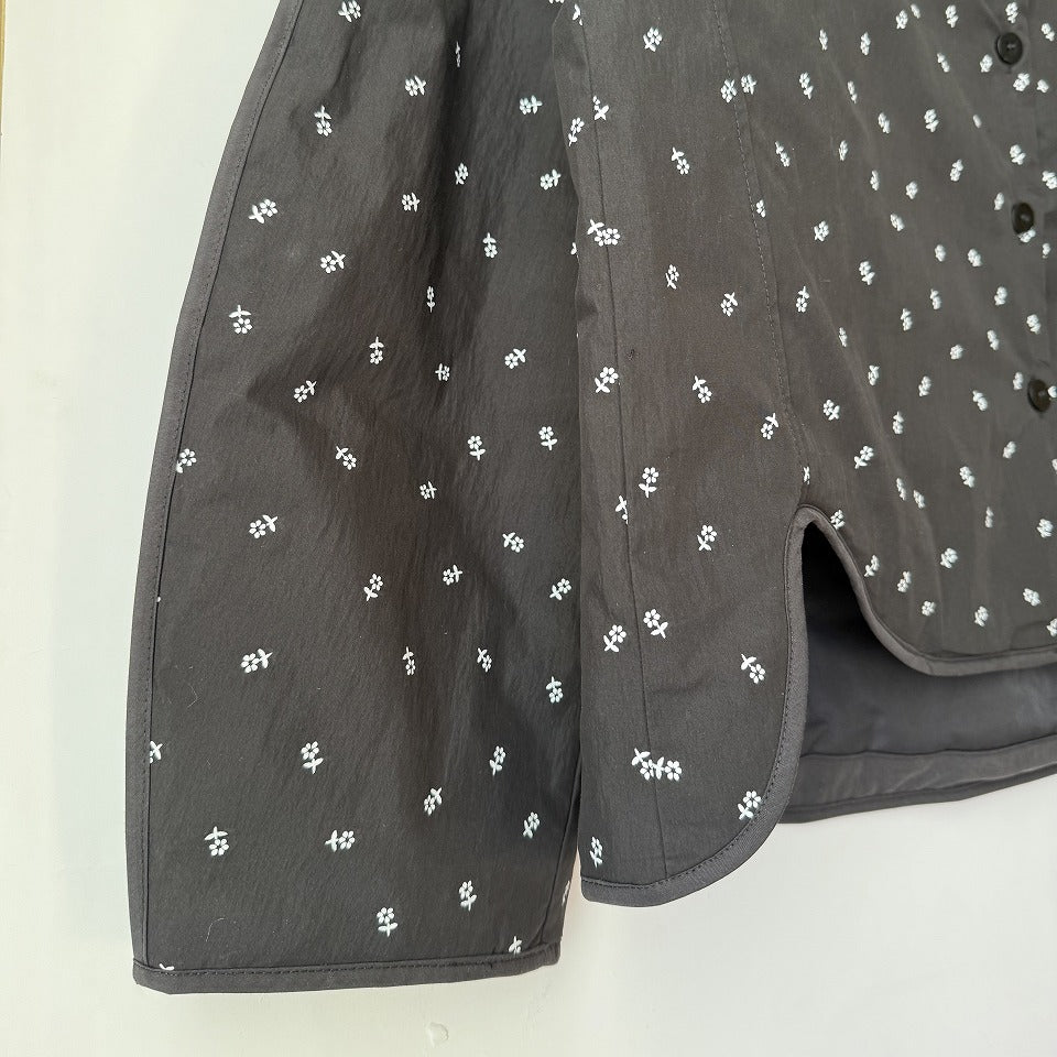 小花柄プリント キルティング シャツジャケットBPW-25510 [Bell Pony]