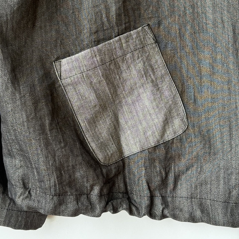 バイカラー アシンメトリー切り替えシャツ BPS-26191 [Bell Pony]