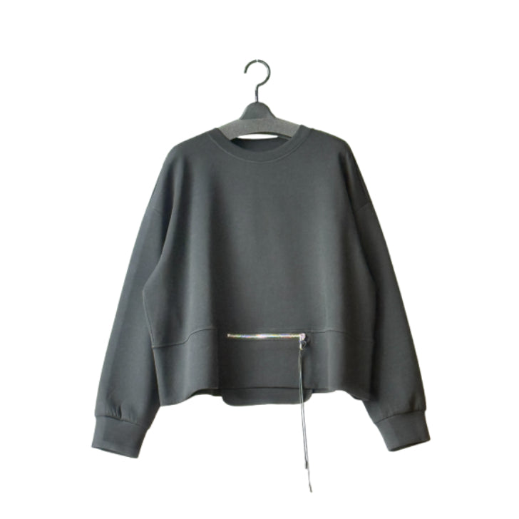 ジップ切り替えデザイン プルオーバー BPS-26092  [Bell Pony]