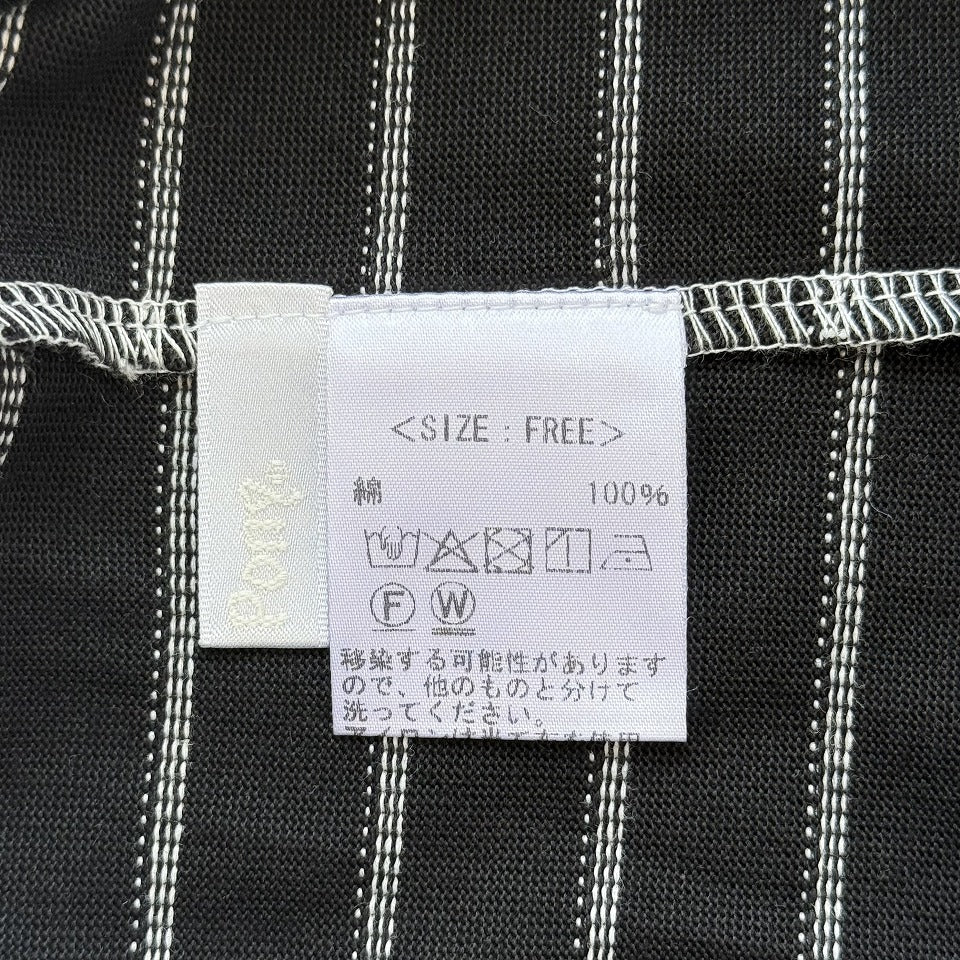 アシンメトリー配色切替 ロングTシャツ BPS-26046 [Bell Pony]