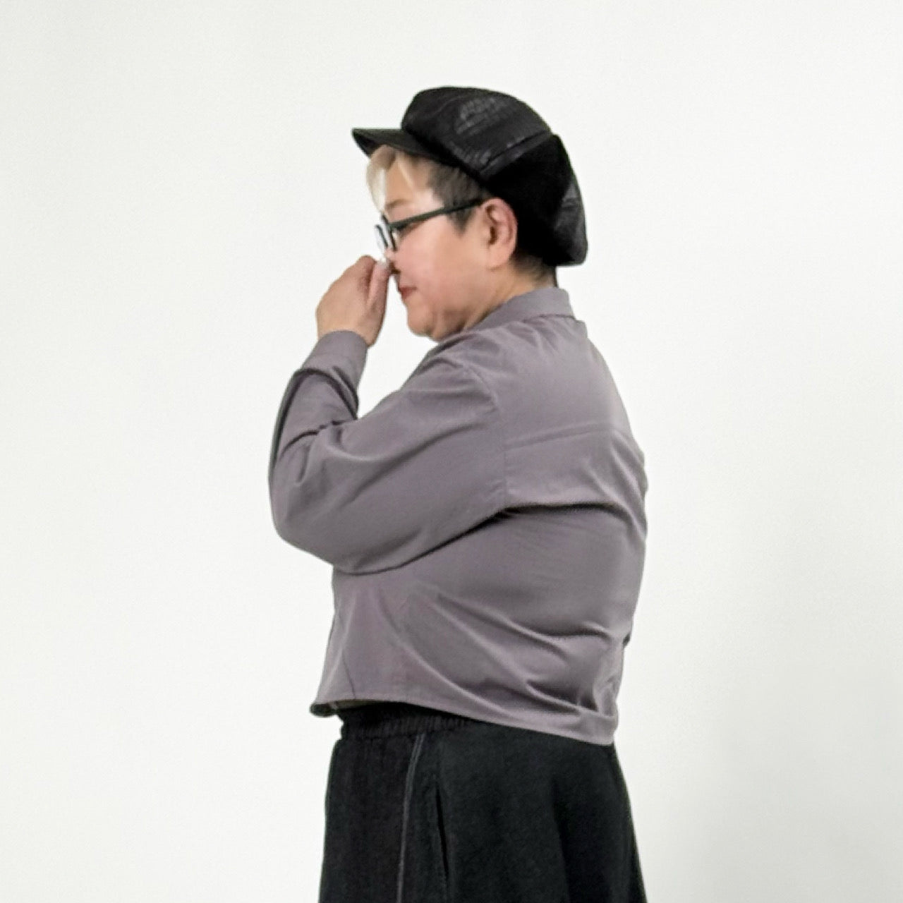 ステッチ刺繍 アートデザイン コットンシャツ BPS-26048 [Bell Pony]