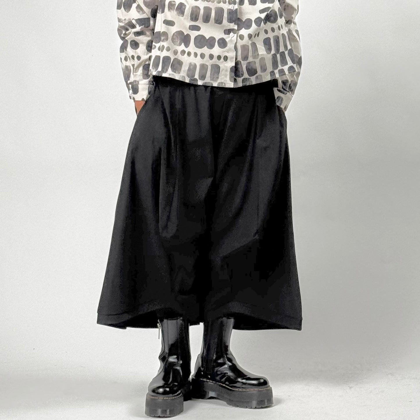 立体デザイン ワイドパンツ BPS-26059 [Bell Pony]