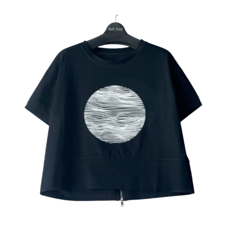 アートプリント ビッグTシャツ 半袖 BPS-25246 [Bell Pony]