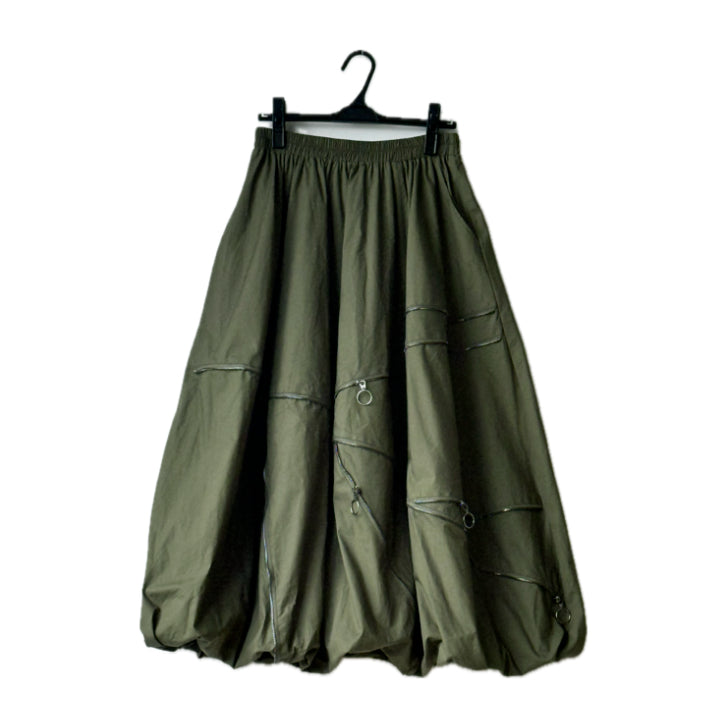 ジップデザイン バルーンスカート BPA-25076 [Bell Pony]