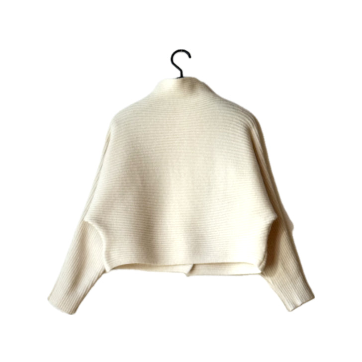 リブ編みニットカーディガン BPW-25651 [Bell Pony]