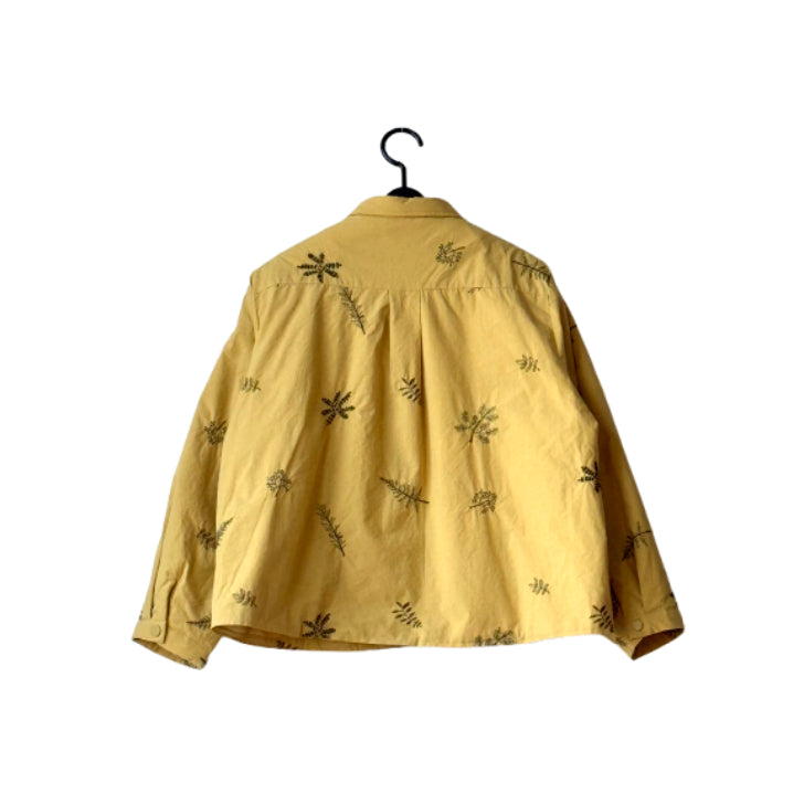 刺繍ボタニカルキルティングジャケット BPW-25648 [Bell Pony]