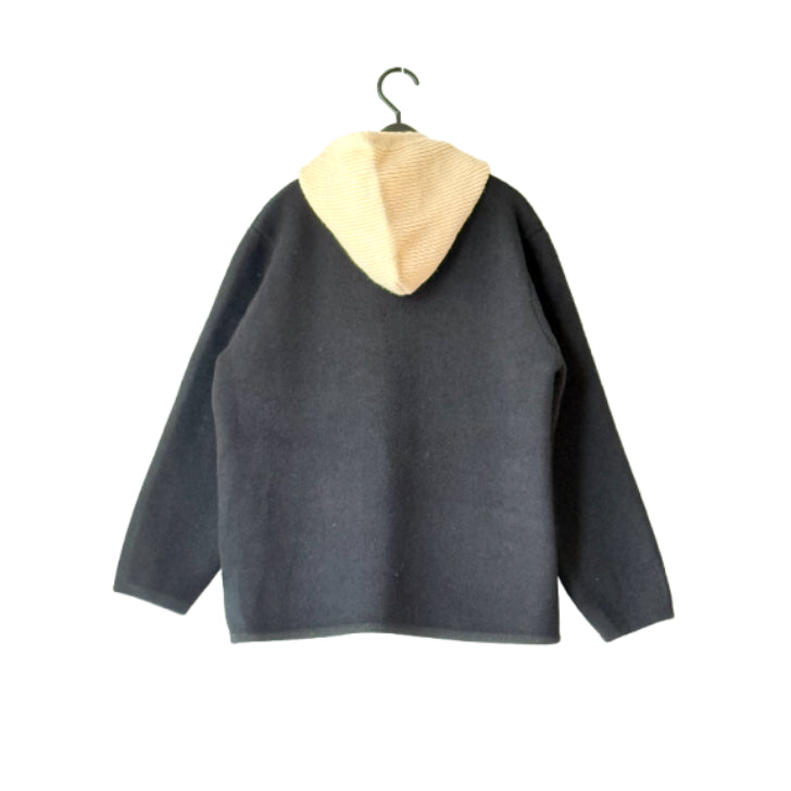 ニットフード付き ニットカーディガン BPW-25577 [Bell Pony]