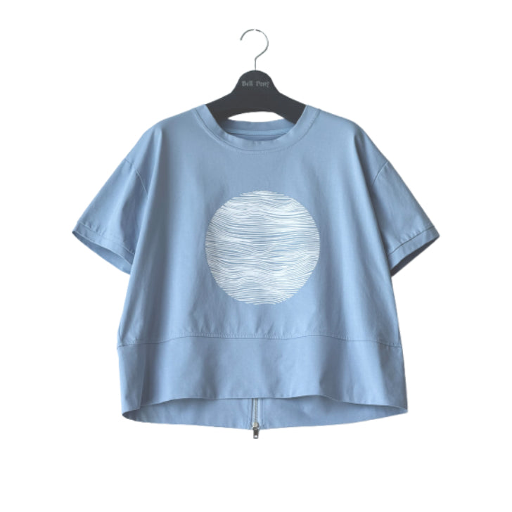 アートプリント ビッグTシャツ 半袖 BPS-25246 [Bell Pony]