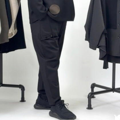 センター切り替え テーパードパンツ BPW-25568 [Bell Pony]