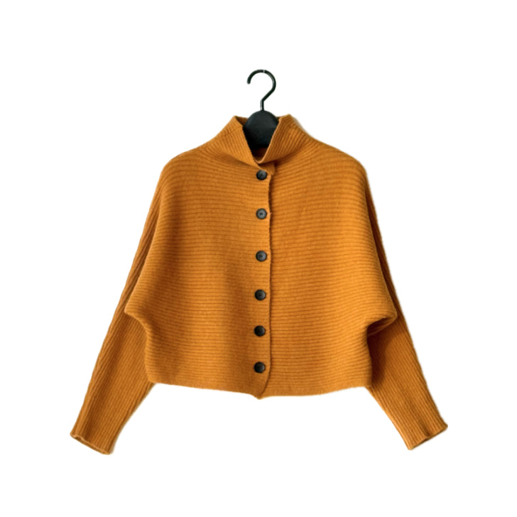 リブ編みニットカーディガン BPW-25651 [Bell Pony]