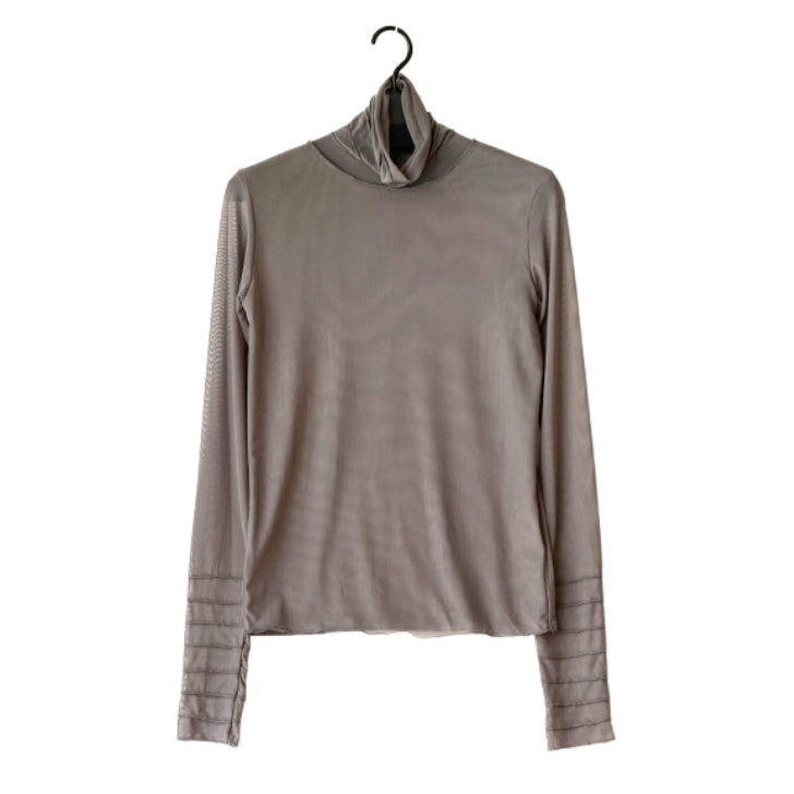 チュールメローデザイン ハイネック シアーインナー BPS-26217 [Bell Pony]