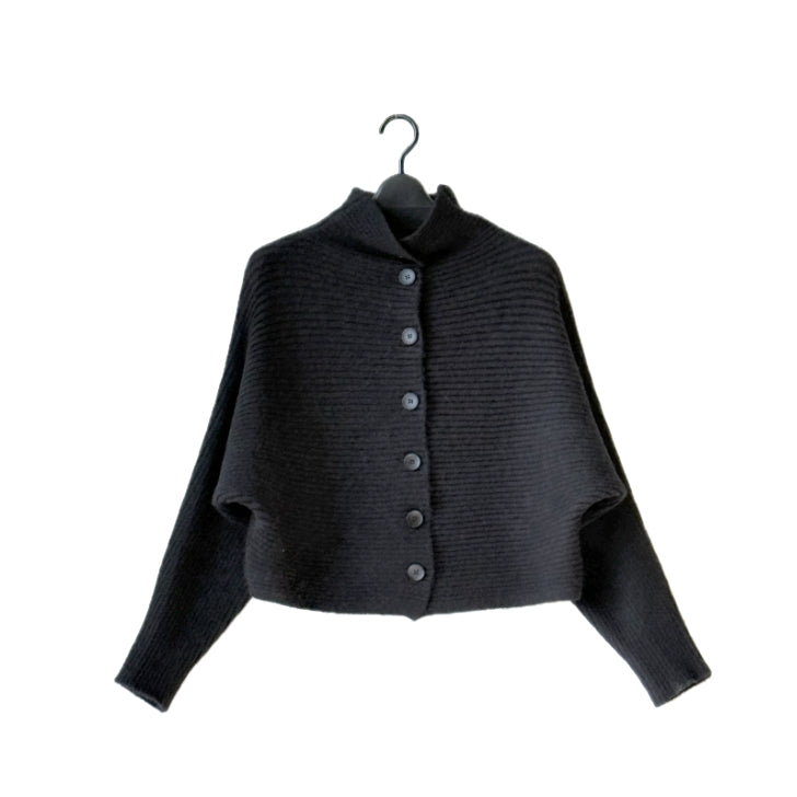 リブ編みニットカーディガン BPW-25651 [Bell Pony]