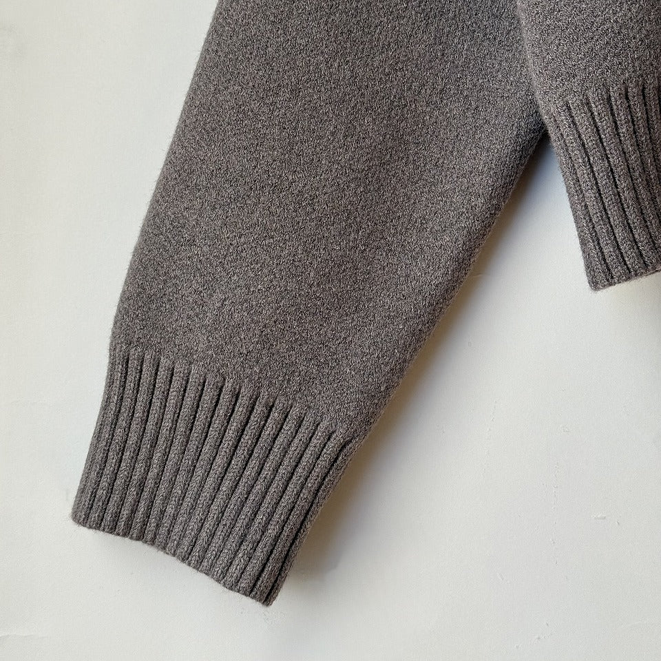 ペンギン刺繍 前開きニットカーディガン BPW-25900 [Bell Pony]