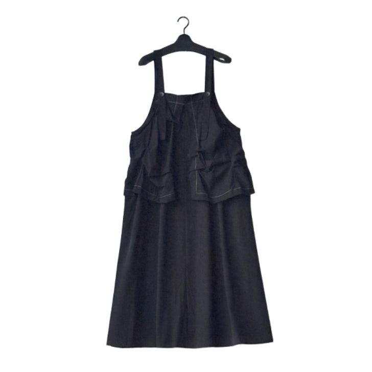 レイヤード風 ポケットデザイン ジャンバースカート BPA-25058 [Bell Pony]