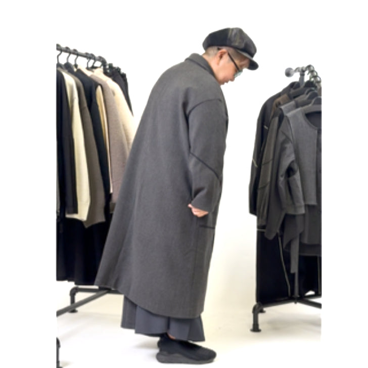 パイピングデザイン チェスターコート BPW-25669 [Bell Pony]