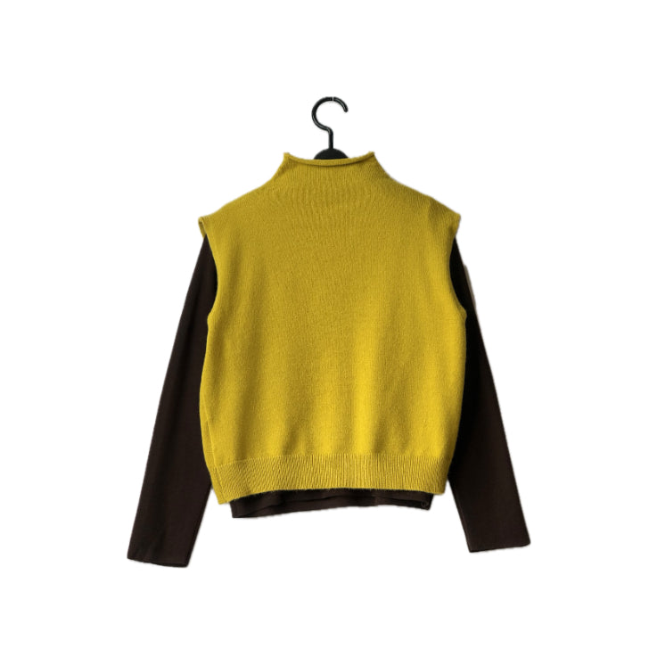 セットアップ ニット ベスト セーター 長袖 BPA-25654 [Bell Pony]