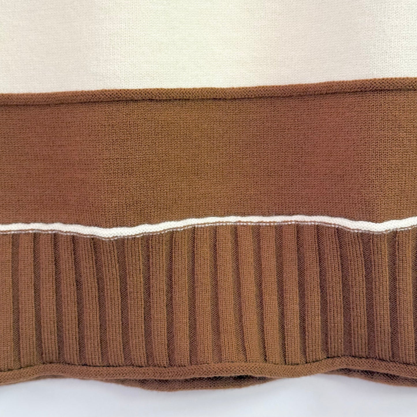 太ボーダー タートルネックセーター BPA-25645 [Bell Pony]