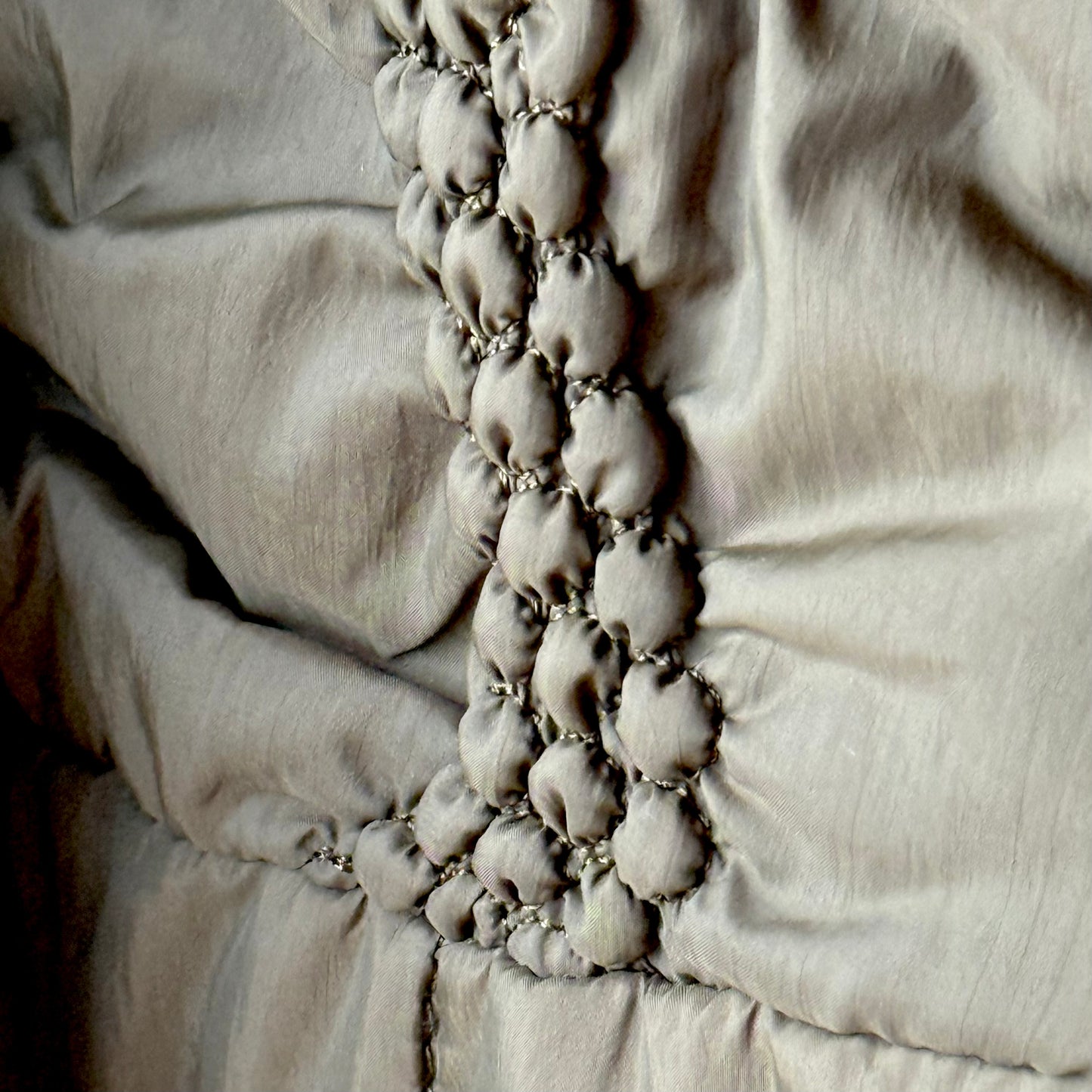 ケーブル風ステッチ キルティングロングスカート BPW-25670 [Bell Pony]