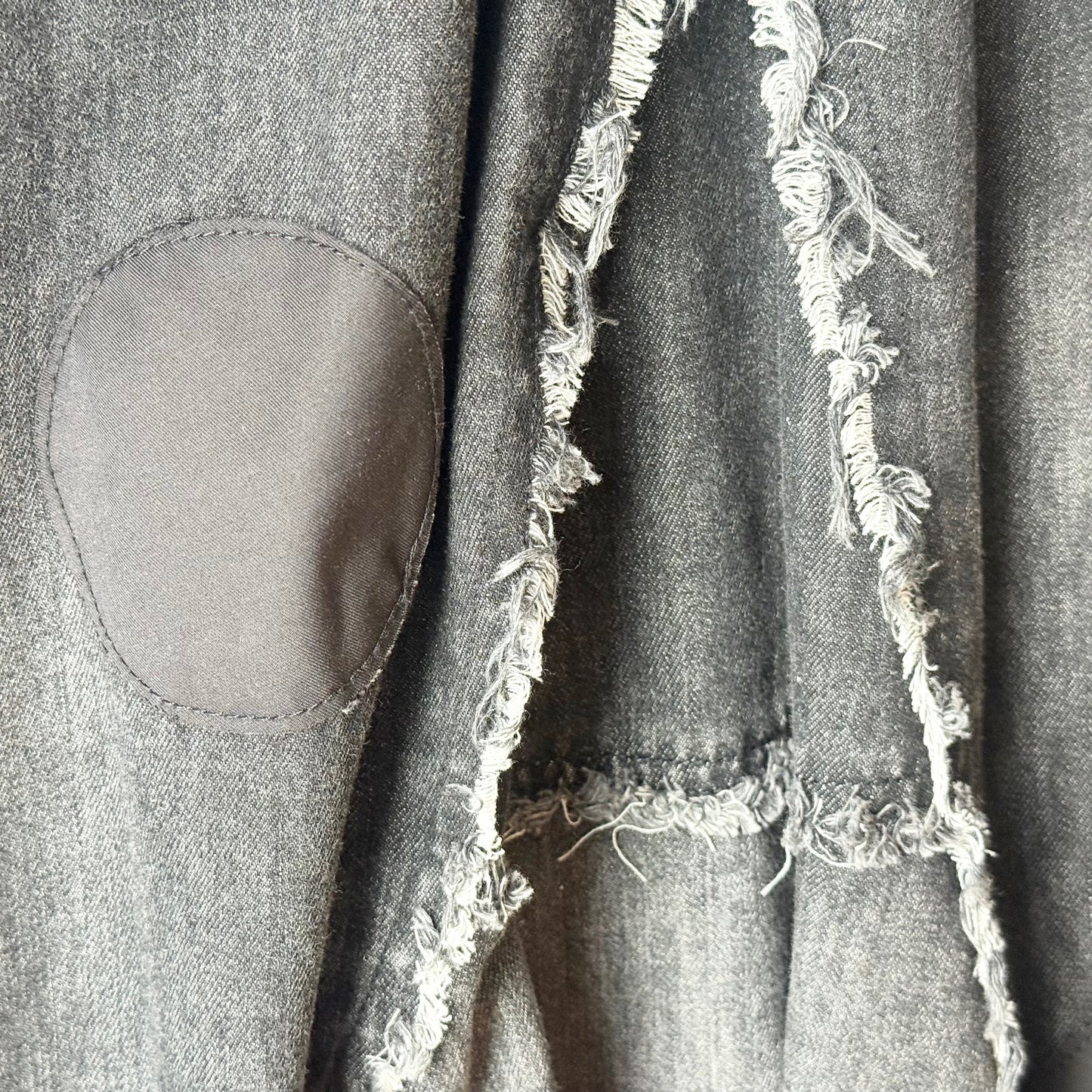 アシンメトリー デニムスカート ロング丈 BPA-25063 [Bell Pony]