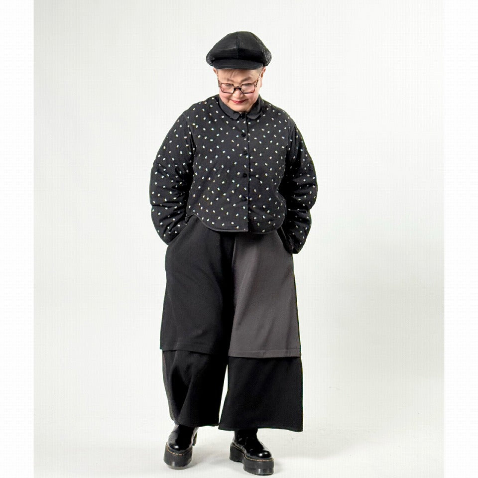 小花柄プリント キルティング シャツジャケットBPW-25510 [Bell Pony]