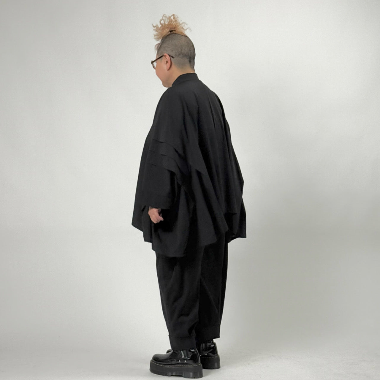 ドルマン タックデザイン オーバーシャツ BPS-26080 [Bell Pony]