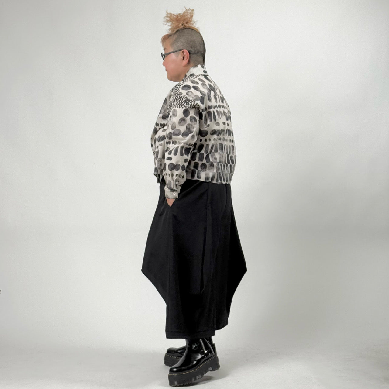 立体デザイン ワイドパンツ BPS-26059 [Bell Pony]