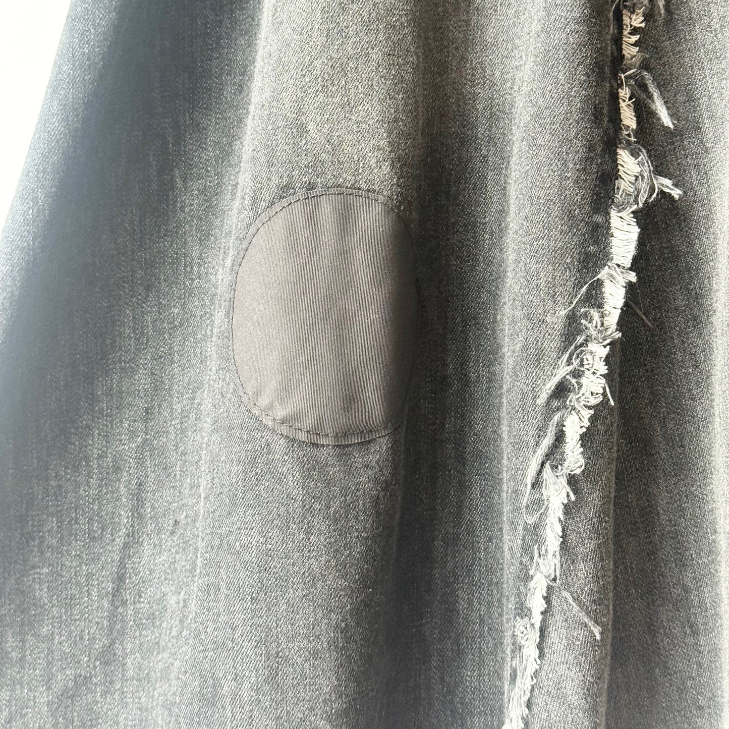 アシンメトリー デニムスカート ロング丈 BPA-25063 [Bell Pony]